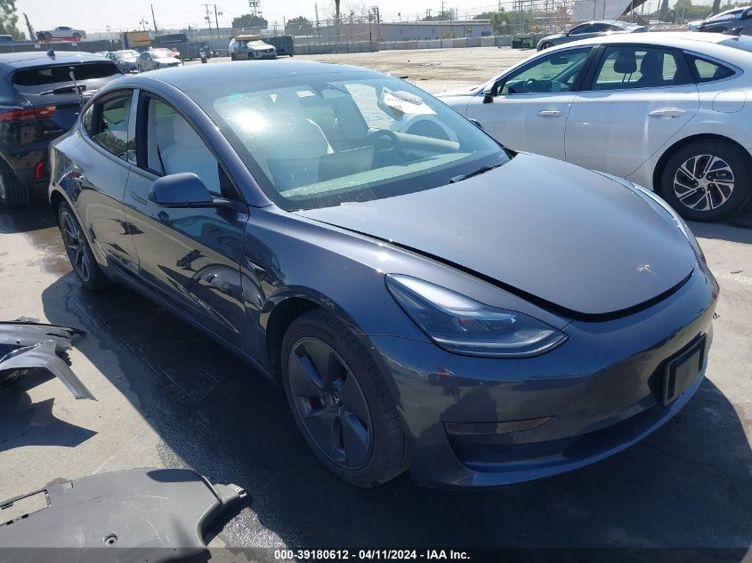 2022 TESLA MODEL 3 REAR-WHEEL DRIVE