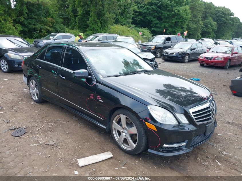 2012 MERCEDES-BENZ E 350 4MATIC