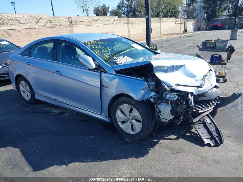 2013 HYUNDAI SONATA HYBRID