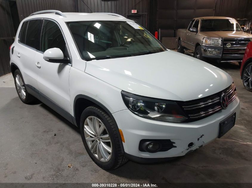 2014 VOLKSWAGEN TIGUAN SE