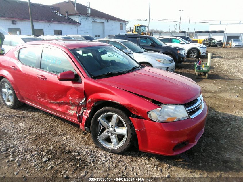 2012 DODGE AVENGER SXT