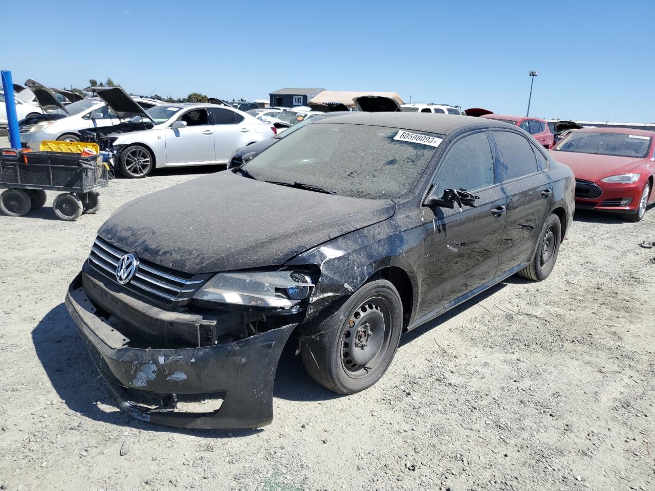 2012 VOLKSWAGEN PASSAT S