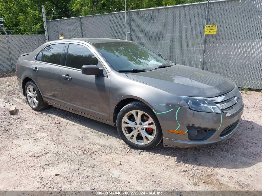 2012 FORD FUSION SE