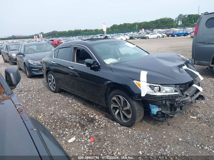 2017 HONDA ACCORD EX-L V6