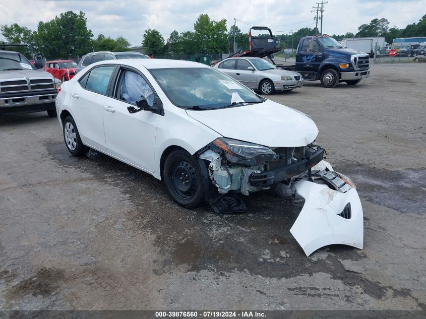 2018 TOYOTA COROLLA LE