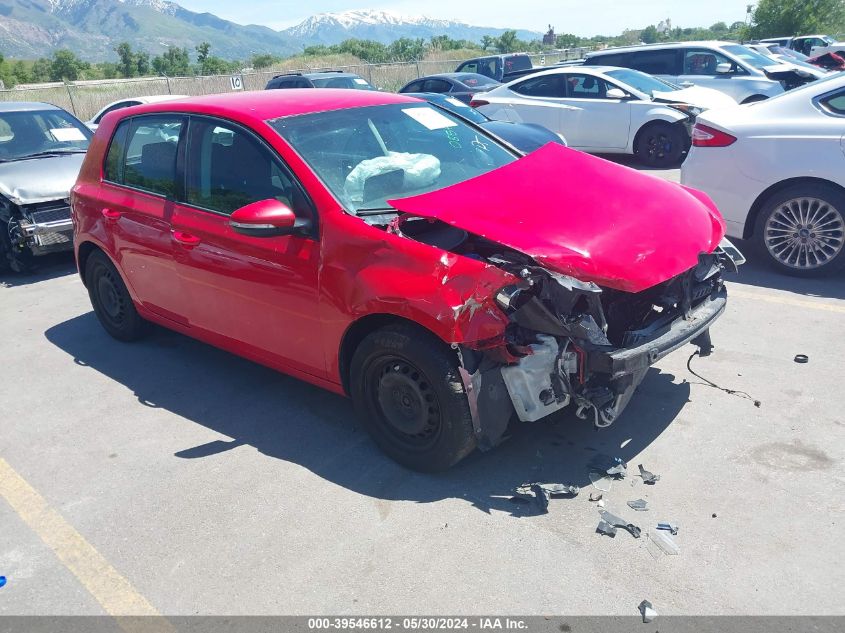 2013 VOLKSWAGEN GOLF 2.5L 4-DOOR