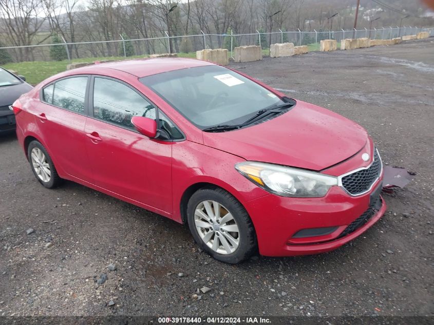 2014 KIA FORTE LX