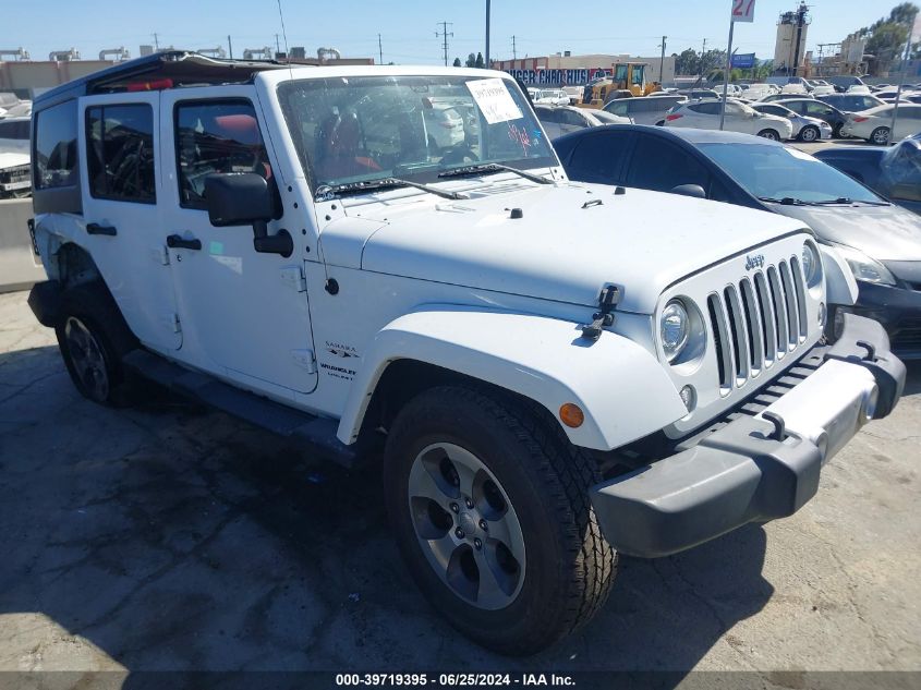 2018 JEEP WRANGLER JK UNLIMITED SAHARA 4X4