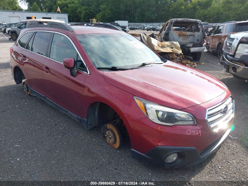 2016 SUBARU OUTBACK 2.5I PREMIUM