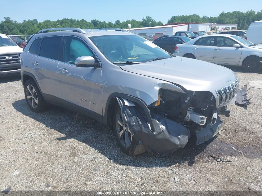 2019 JEEP CHEROKEE LIMITED 4X4