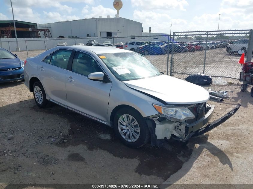 2012 TOYOTA CAMRY LE