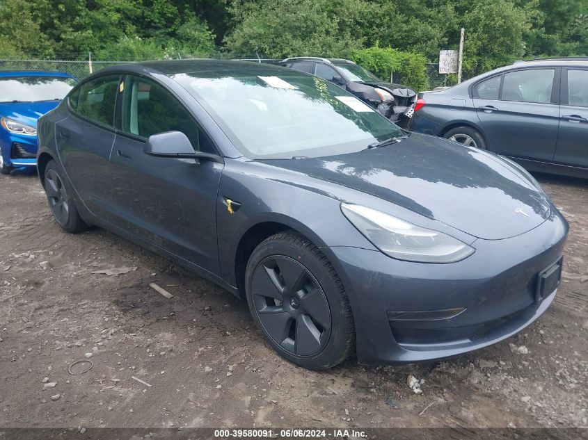 2023 TESLA MODEL 3 REAR-WHEEL DRIVE