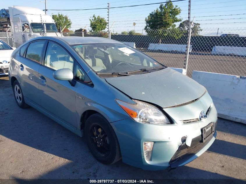 2012 TOYOTA PRIUS TWO