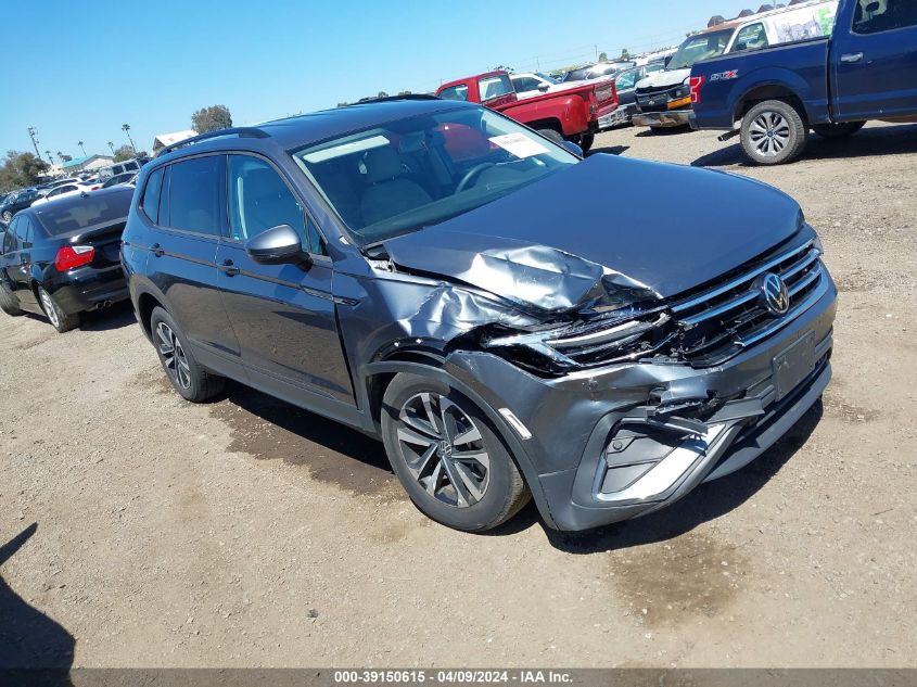 2022 VOLKSWAGEN TIGUAN 2.0T S