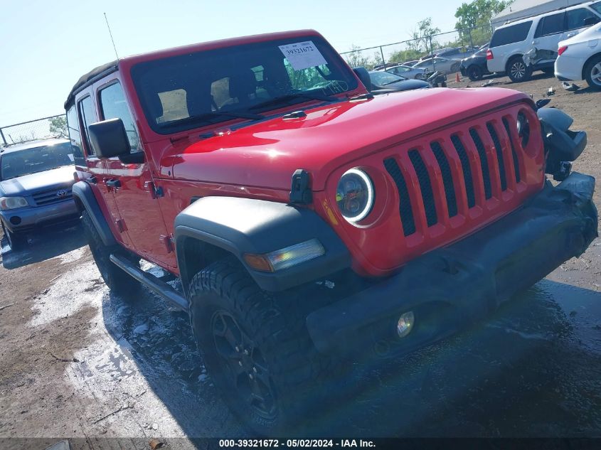 2018 JEEP WRANGLER UNLIMITED SPORT S 4X4