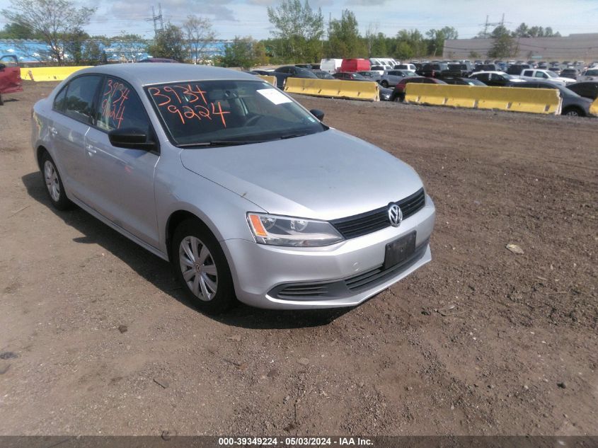 2014 VOLKSWAGEN JETTA 2.0L S