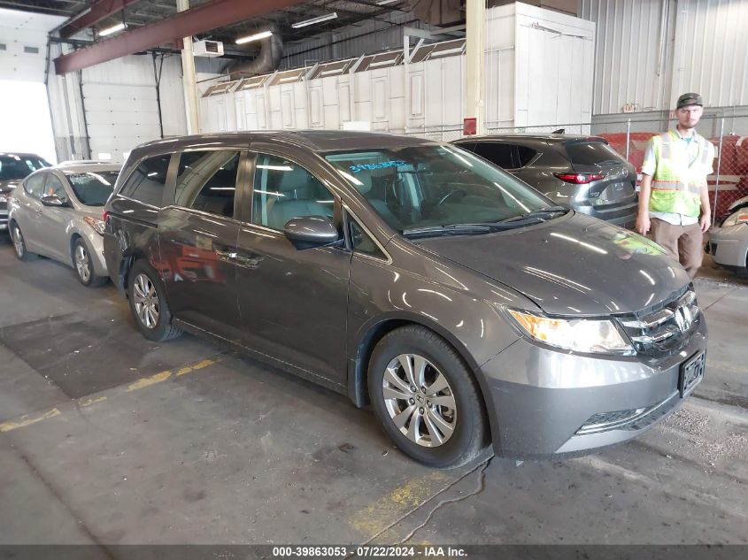 2016 HONDA ODYSSEY EXL