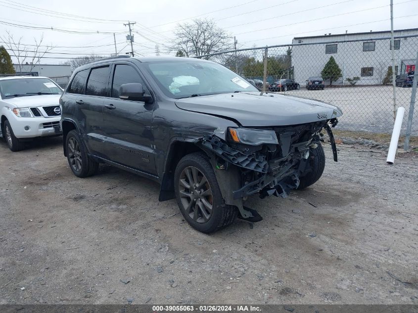 2016 JEEP GRAND CHEROKEE LIMITED 75TH ANNIVERSARY