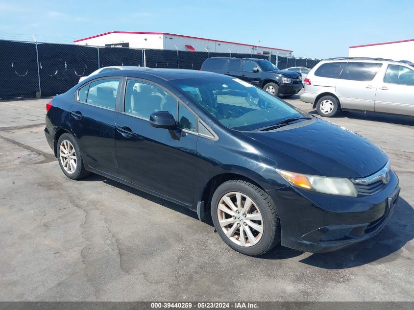 2012 HONDA CIVIC EX