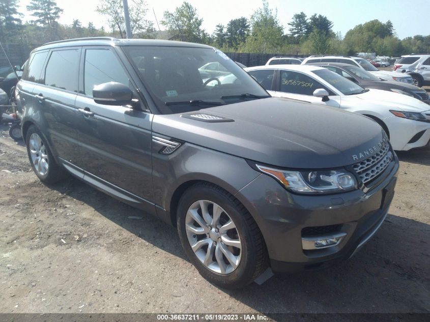 2015 LAND ROVER RANGE ROVER SPORT 3.0L V6 SUPERCHARGED HSE