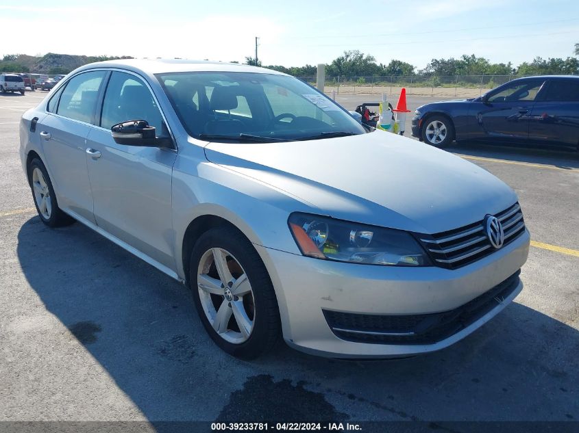 2013 VOLKSWAGEN PASSAT 2.5L SE