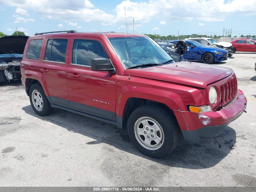 2014 JEEP PATRIOT SPORT