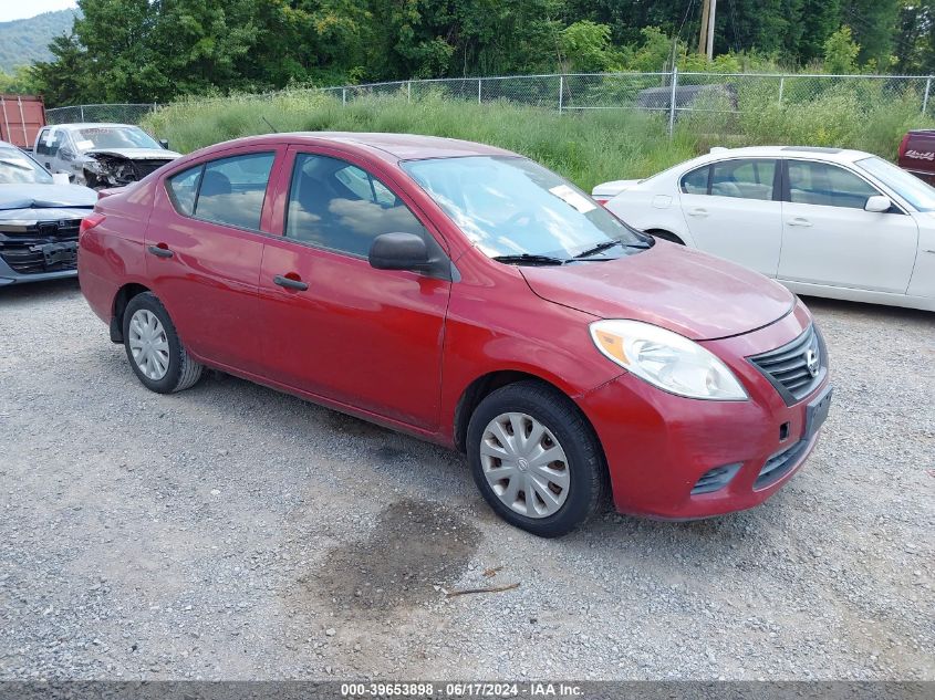 2013 NISSAN VERSA 1.6 S+