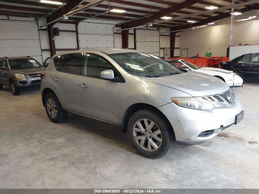 2012 NISSAN MURANO S