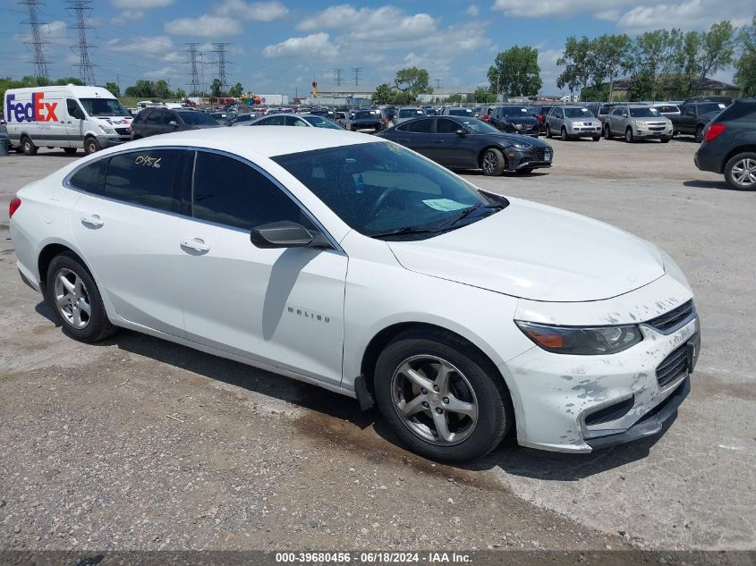 2016 CHEVROLET MALIBU LS