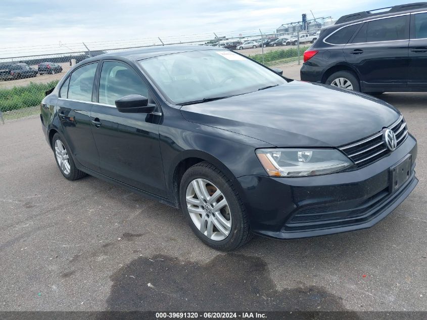 2017 VOLKSWAGEN JETTA 1.4T S