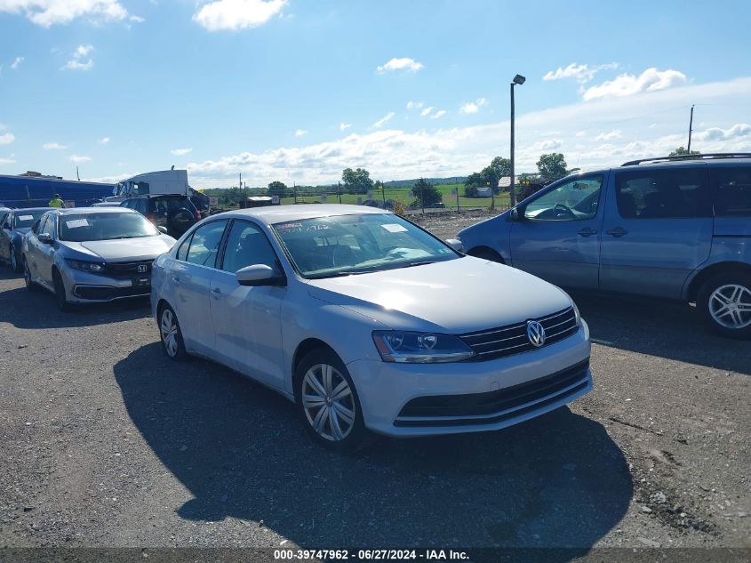 2017 VOLKSWAGEN JETTA 1.4T S