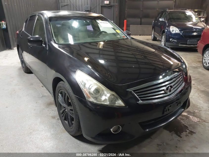 2012 INFINITI G37X