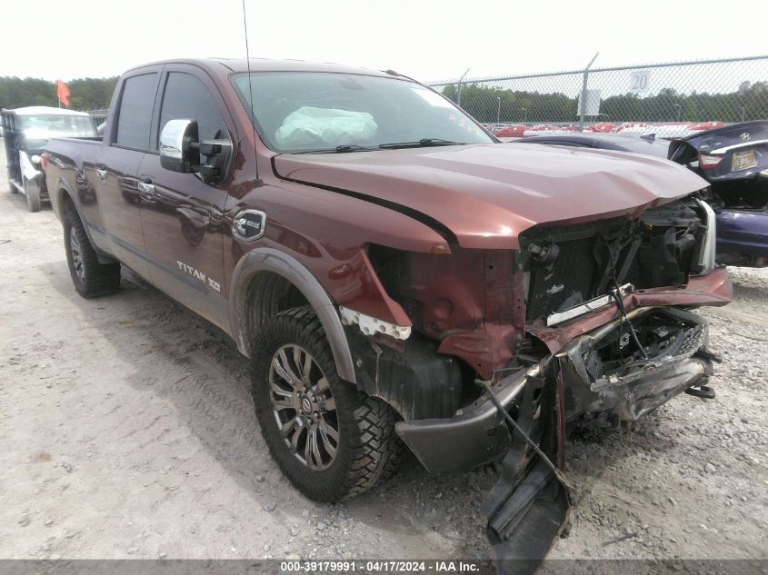 2016 NISSAN TITAN XD PLATINUM RESERVE DIESEL