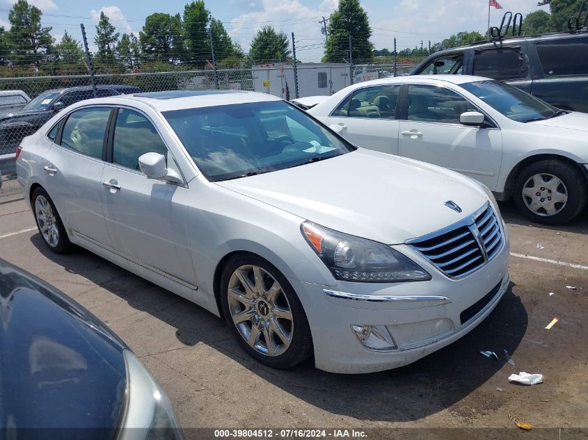 2013 HYUNDAI EQUUS SIGNATURE