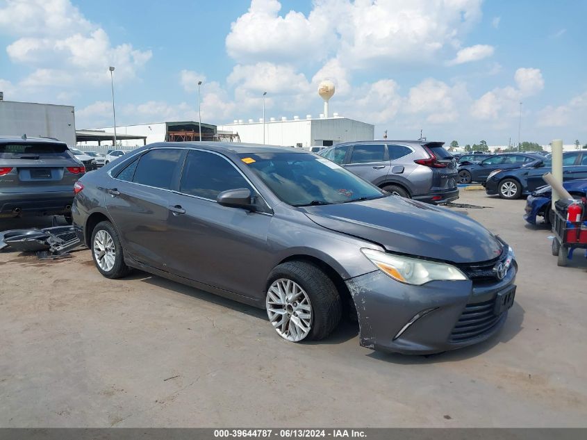 2016 TOYOTA CAMRY LE