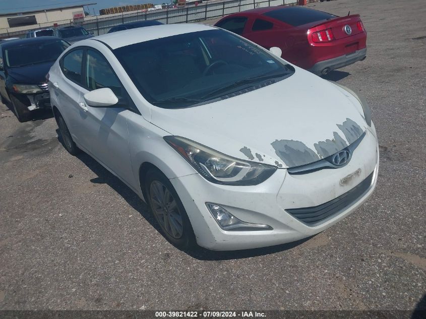 2016 HYUNDAI ELANTRA SE