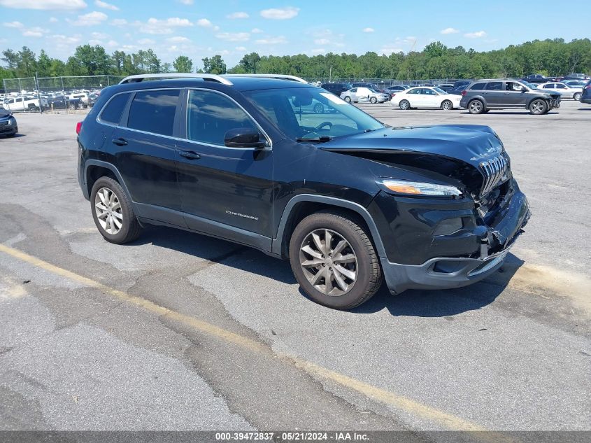 2017 JEEP CHEROKEE LIMITED 4X4