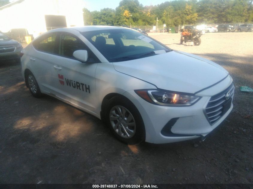 2018 HYUNDAI ELANTRA SE