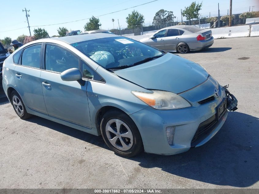 2013 TOYOTA PRIUS THREE