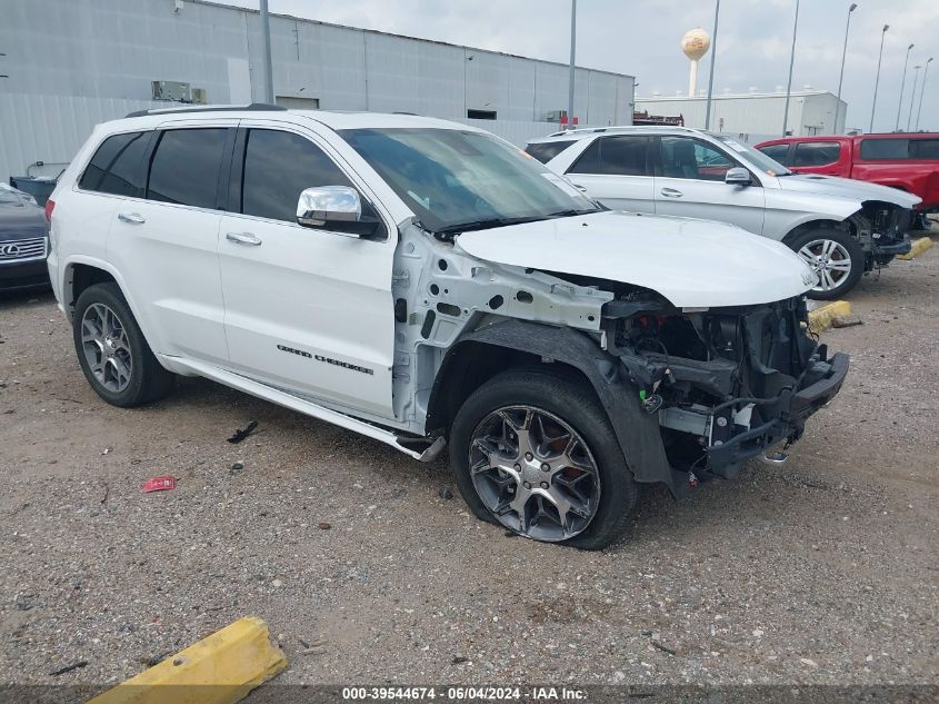 2019 JEEP GRAND CHEROKEE OVERLAND 4X2