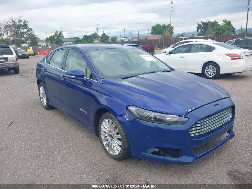 2015 FORD FUSION HYBRID SE