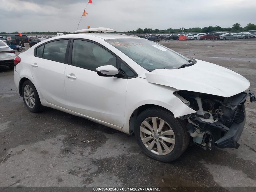 2016 KIA FORTE LX