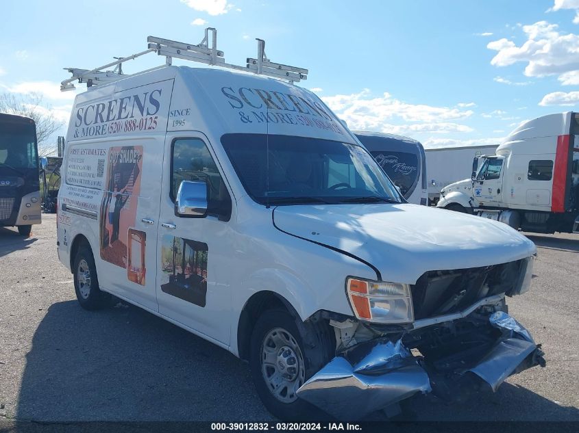 2012 NISSAN NV 2500 NV2500 HD SV V8