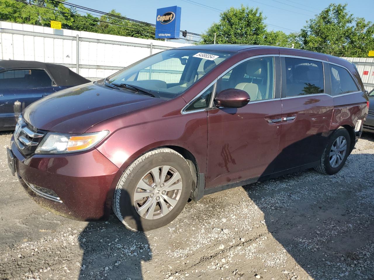 2015 HONDA ODYSSEY EXL