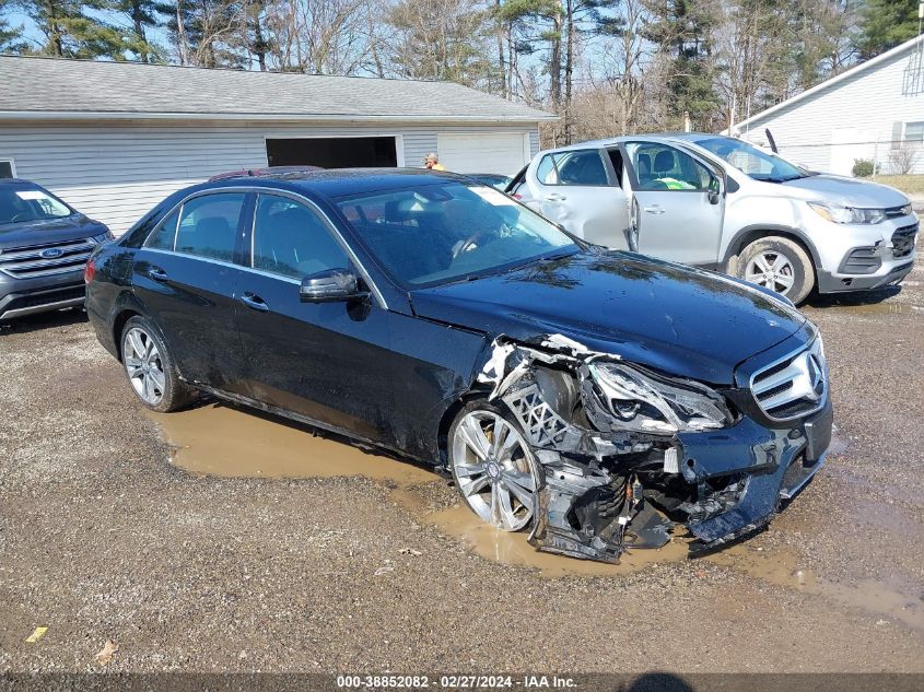 2014 MERCEDES-BENZ E 350 4MATIC