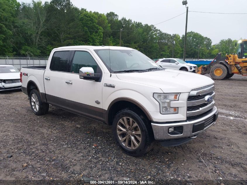 2015 FORD F-150 KING RANCH