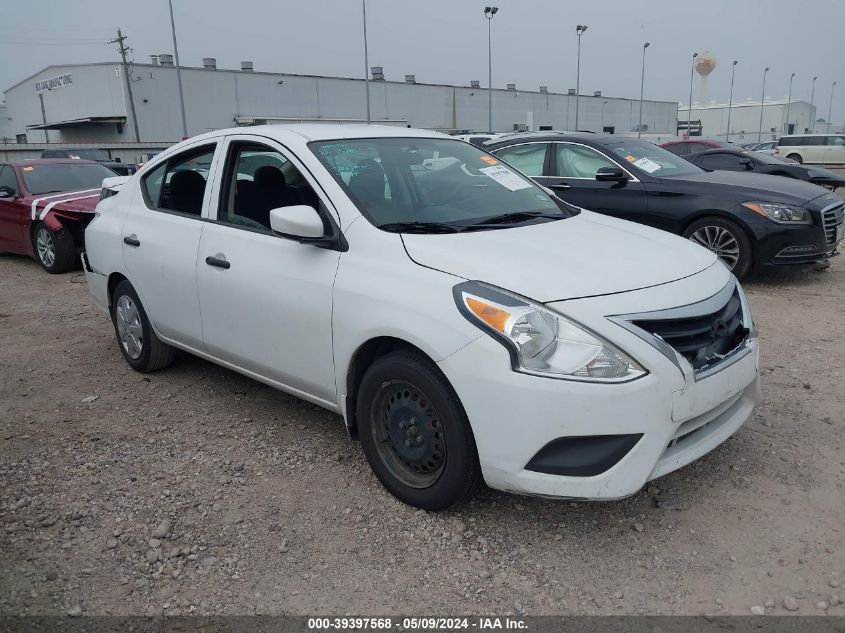 2017 NISSAN VERSA 1.6 S+