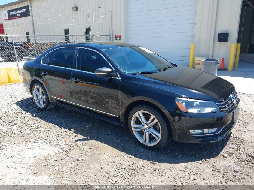 2013 VOLKSWAGEN PASSAT 2.0L TDI SEL PREMIUM