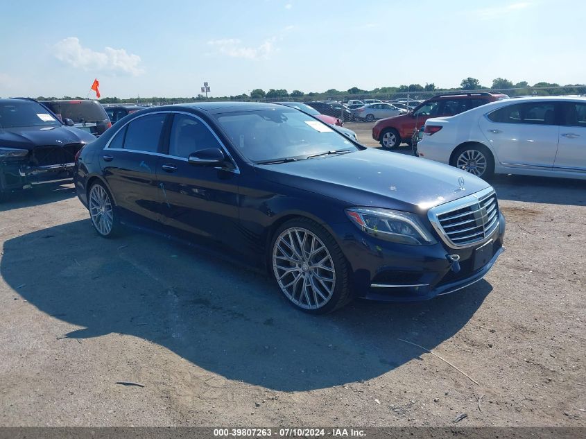 2016 MERCEDES-BENZ S 550 4MATIC