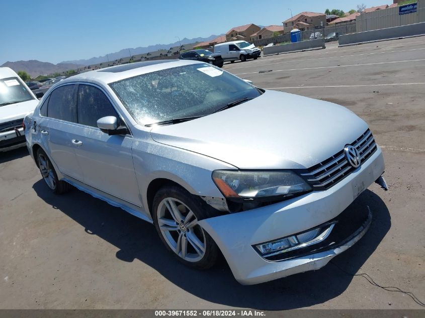 2015 VOLKSWAGEN PASSAT SEL